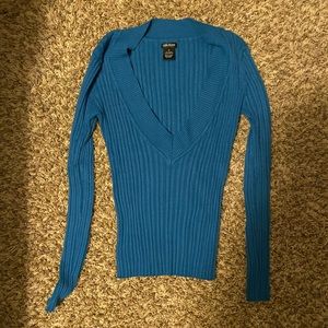 Maurices blue sweater size medium